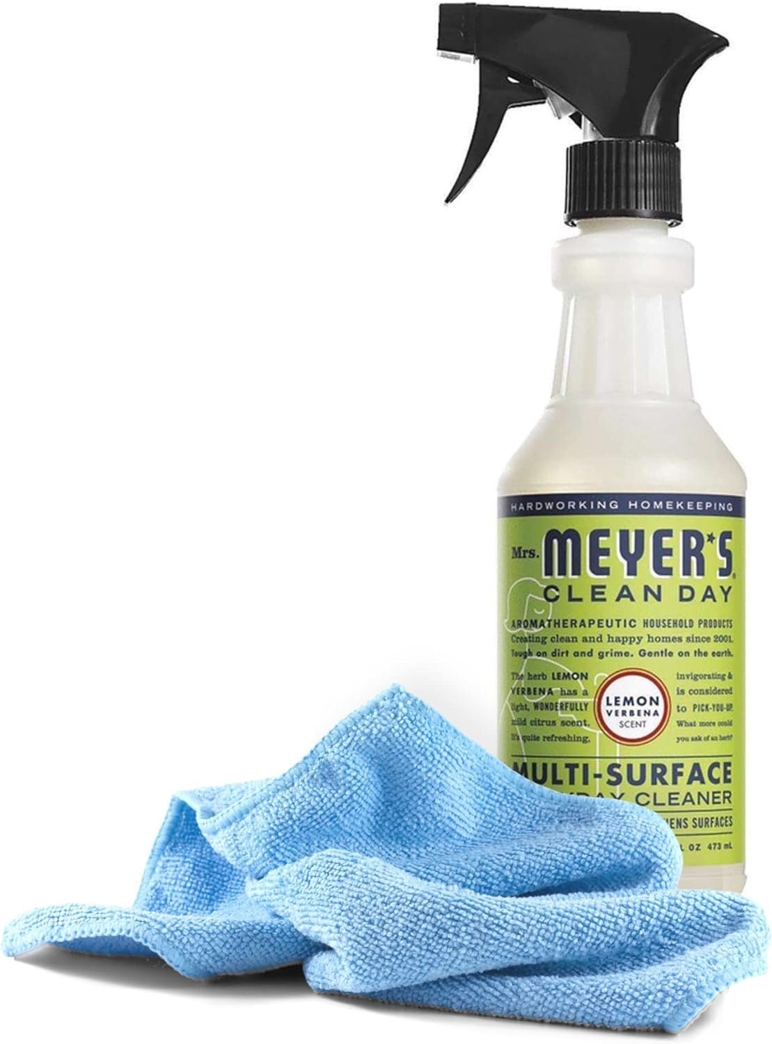Mrs Meyer’s All-Purpose Cleaner Spray, Lemon Verbena, 16 oz & Non-Abrasive…