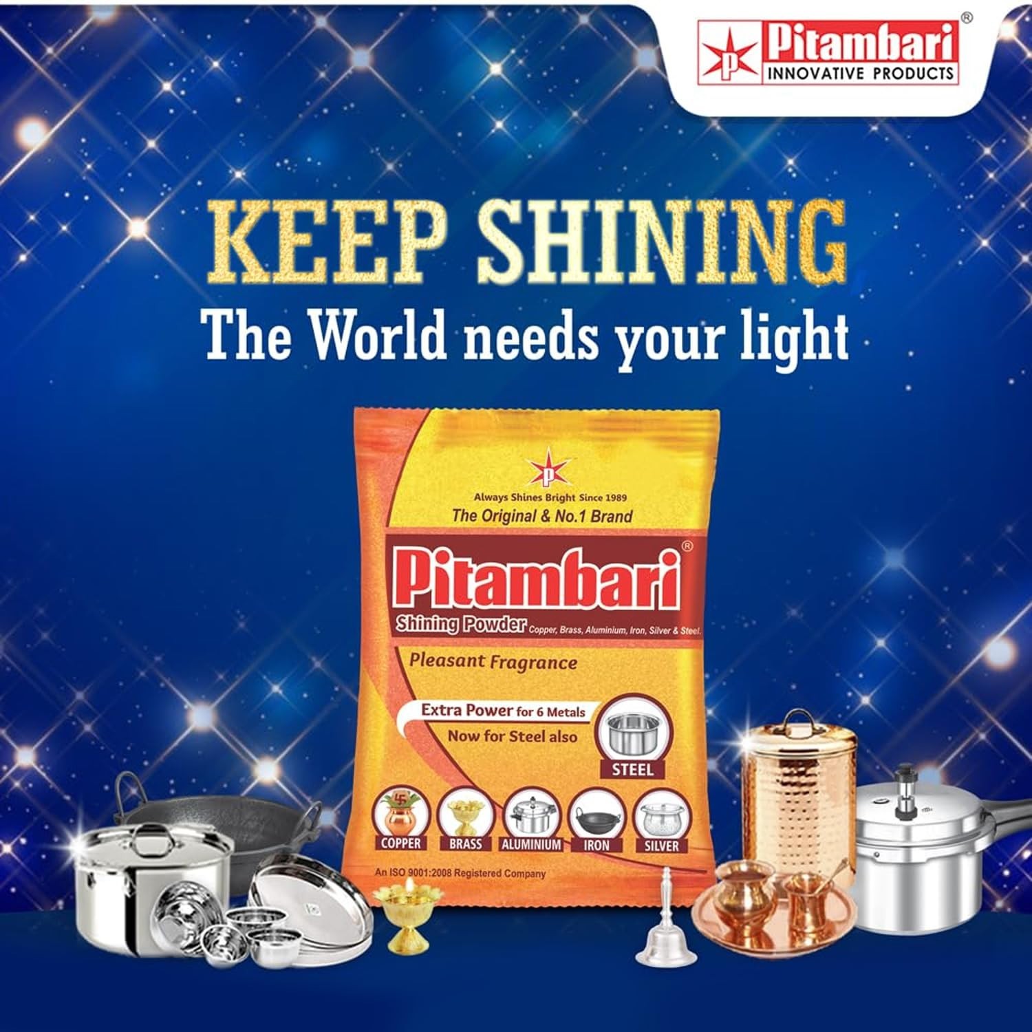 Shining Powder 200g – Pack of 3 | Multi-Purpose Cleaning & Polishing Solution