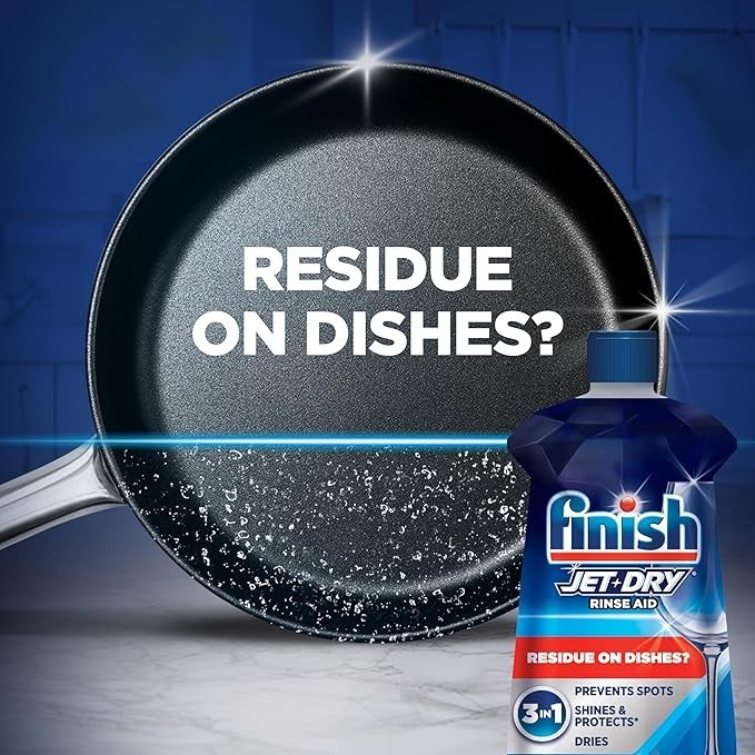 Jet-Dry Rinse Aid Dishwasher Rinse Agent & Drying Agent 845 Fl Oz Pac