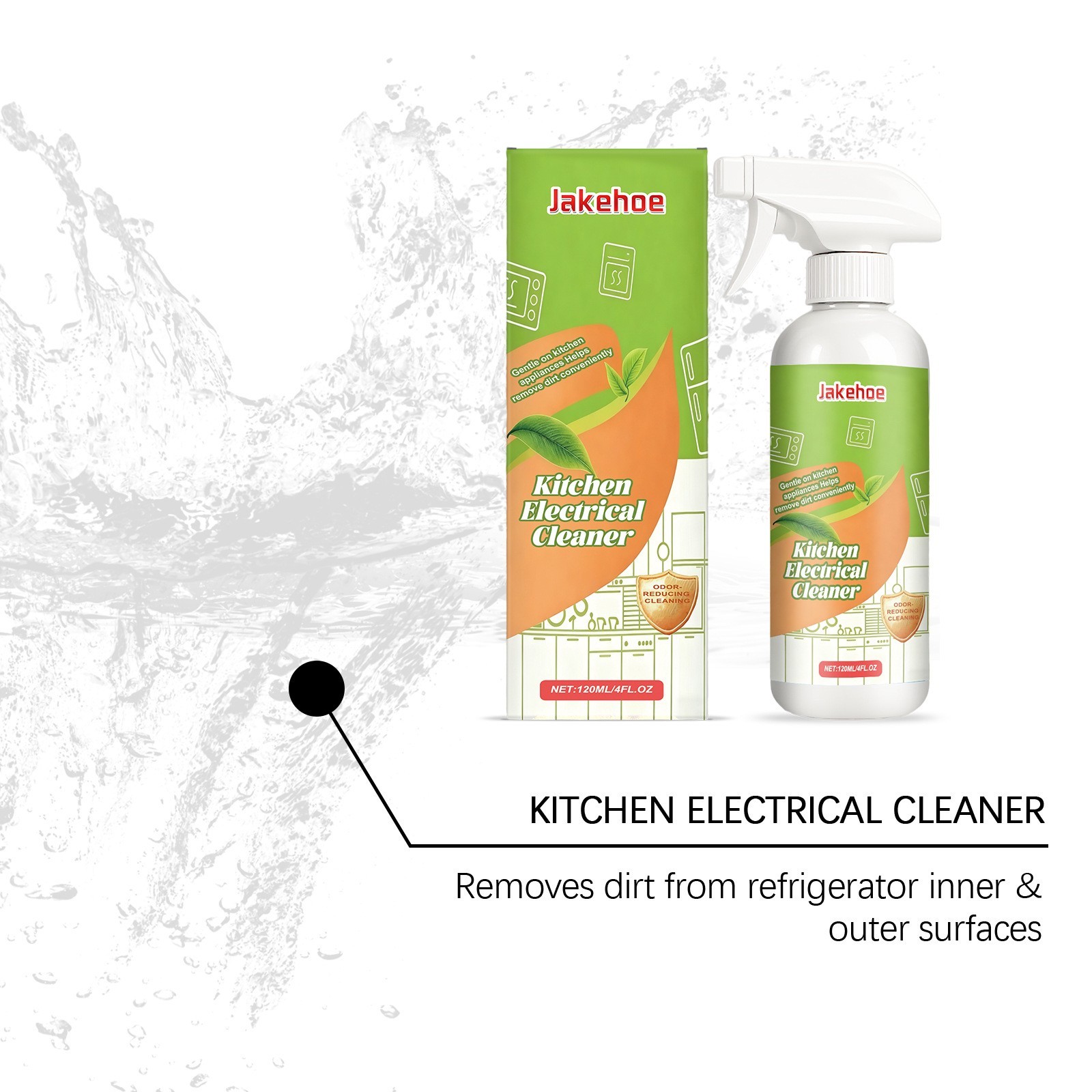 1~3x Fly Cleanse Natural Formula to Household Appliances, Multi-Purpose Cleaner