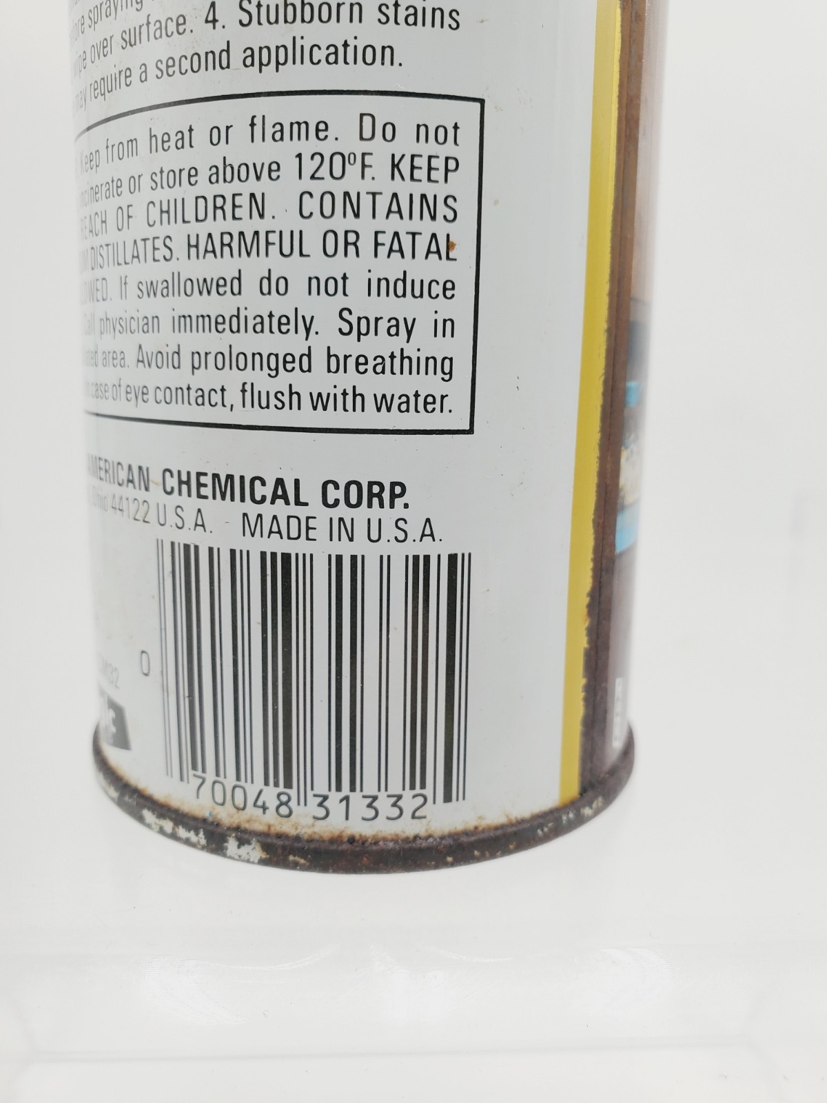 Lot Of 2 Vintage Orginal Cabinet Magic Wood Cleaner 13oz Aerosol