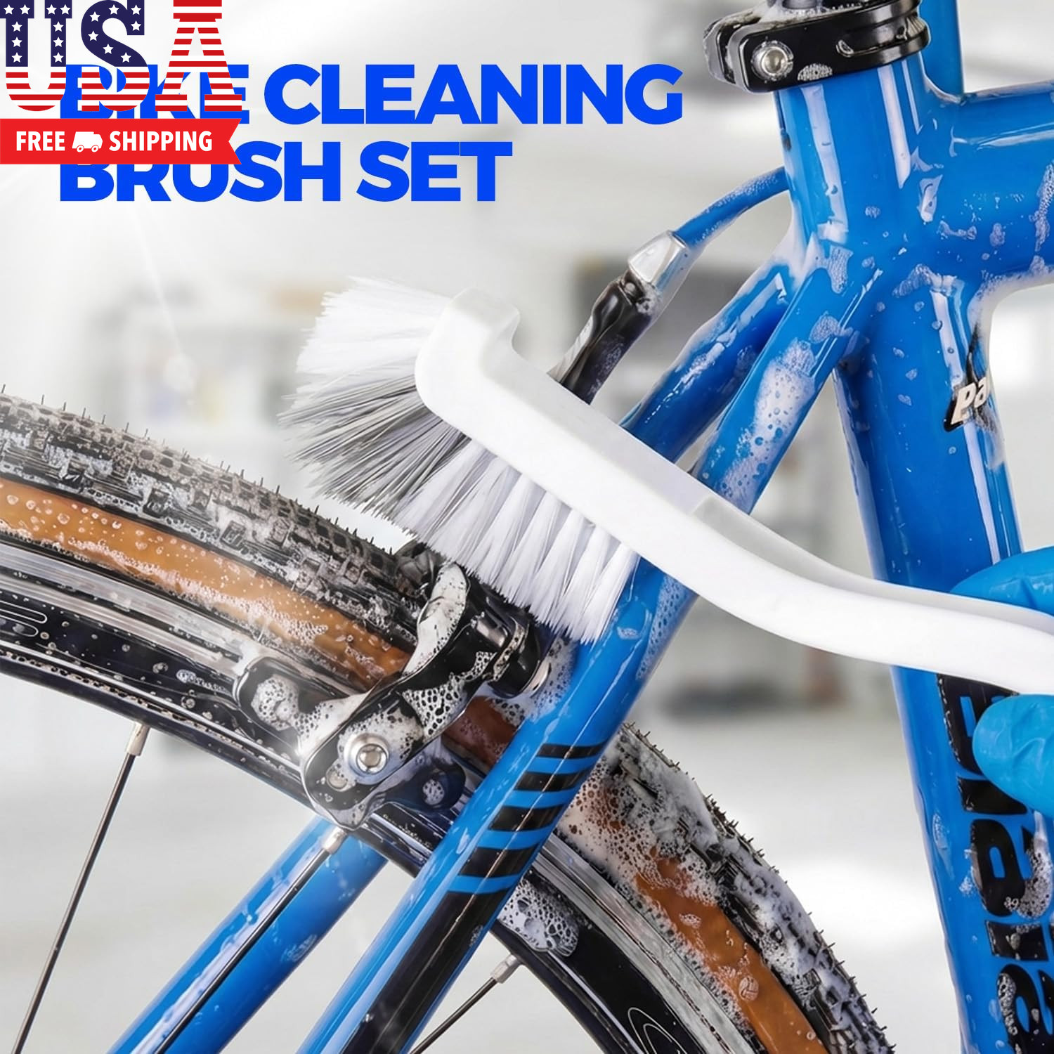 7 Pack Deep Cleaning Brush Set, Scrub Pads with Scraper Tip for Pool Walls, Bath