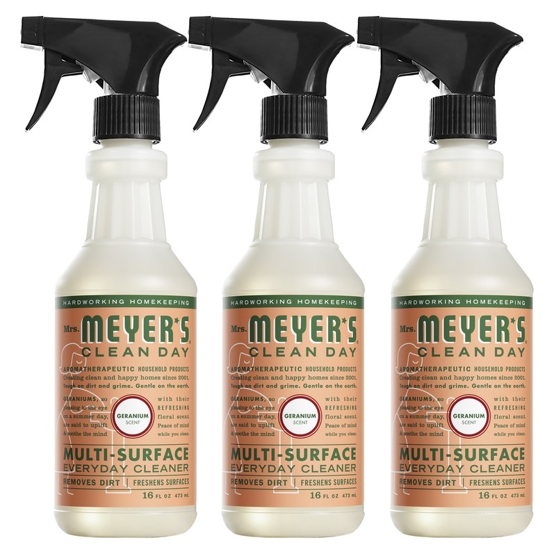 Mrs. Meyer’s 13441 Liquid Indoor & Outdoor Multi-Surface Cleaner 16 oz. 6 Pack