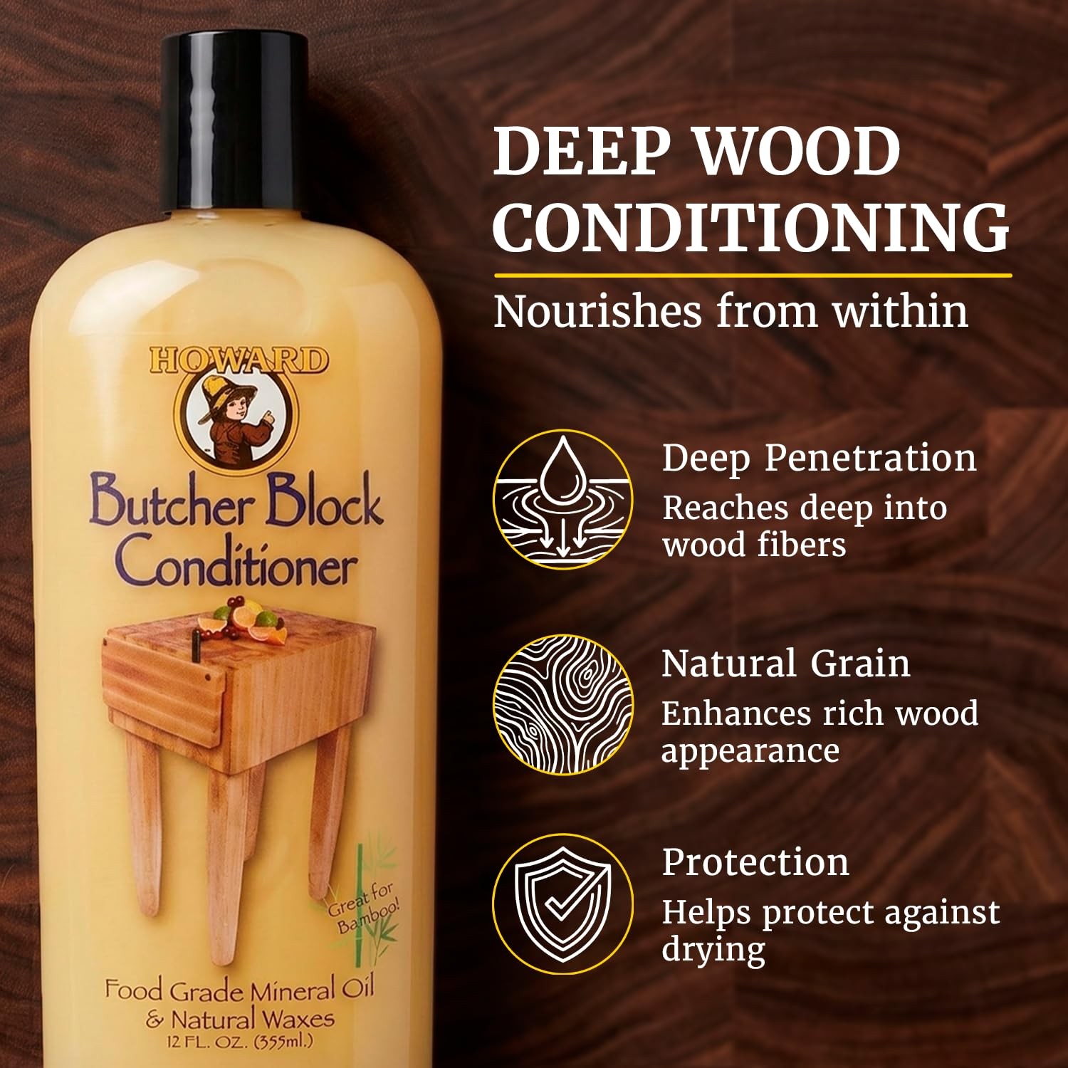 Products Butcher Block Conditioner and Food Grade Mineral Oil for Wood Cuttin…