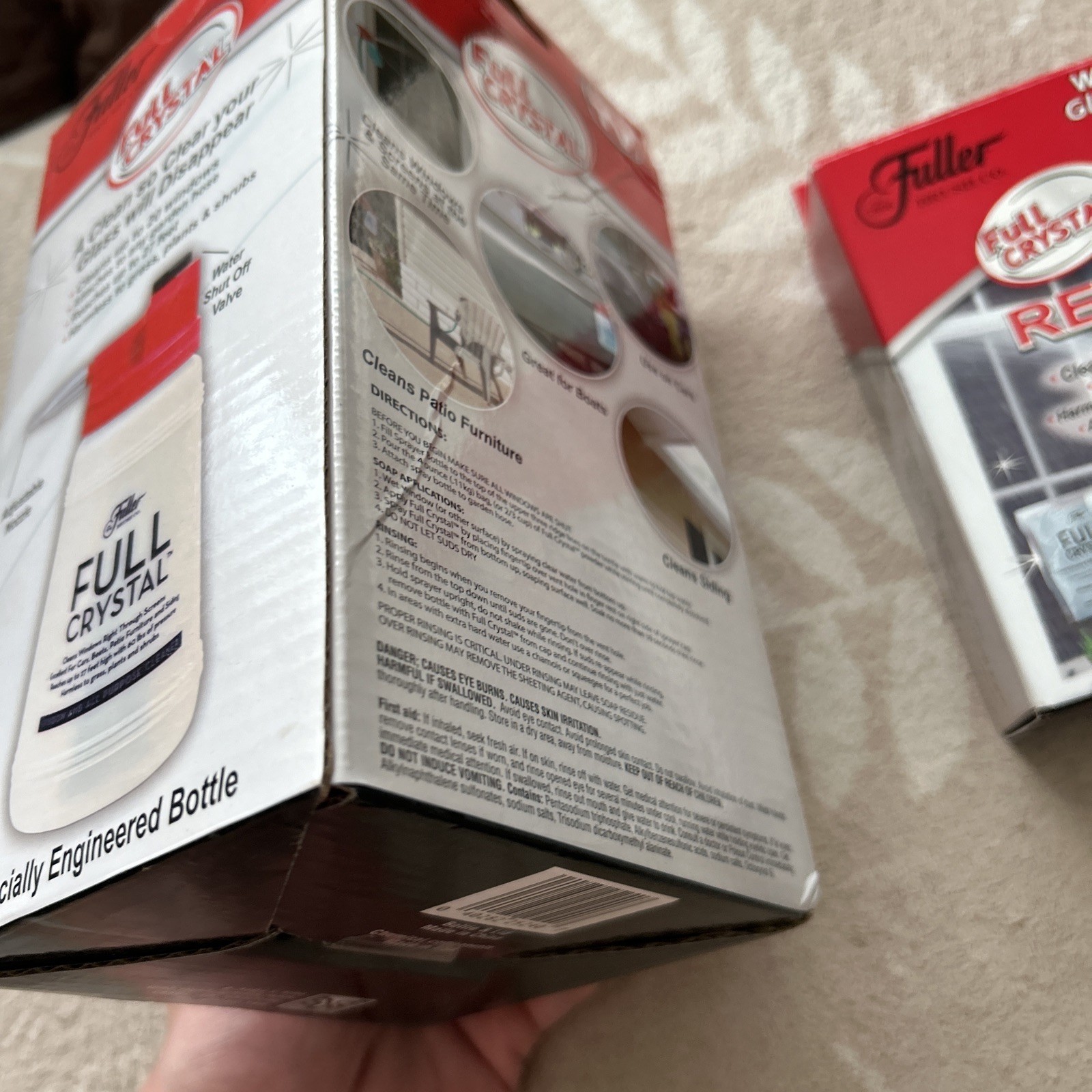 Fuller Brush Full Crystal Sprayer, With 2 Full Crystal Refills