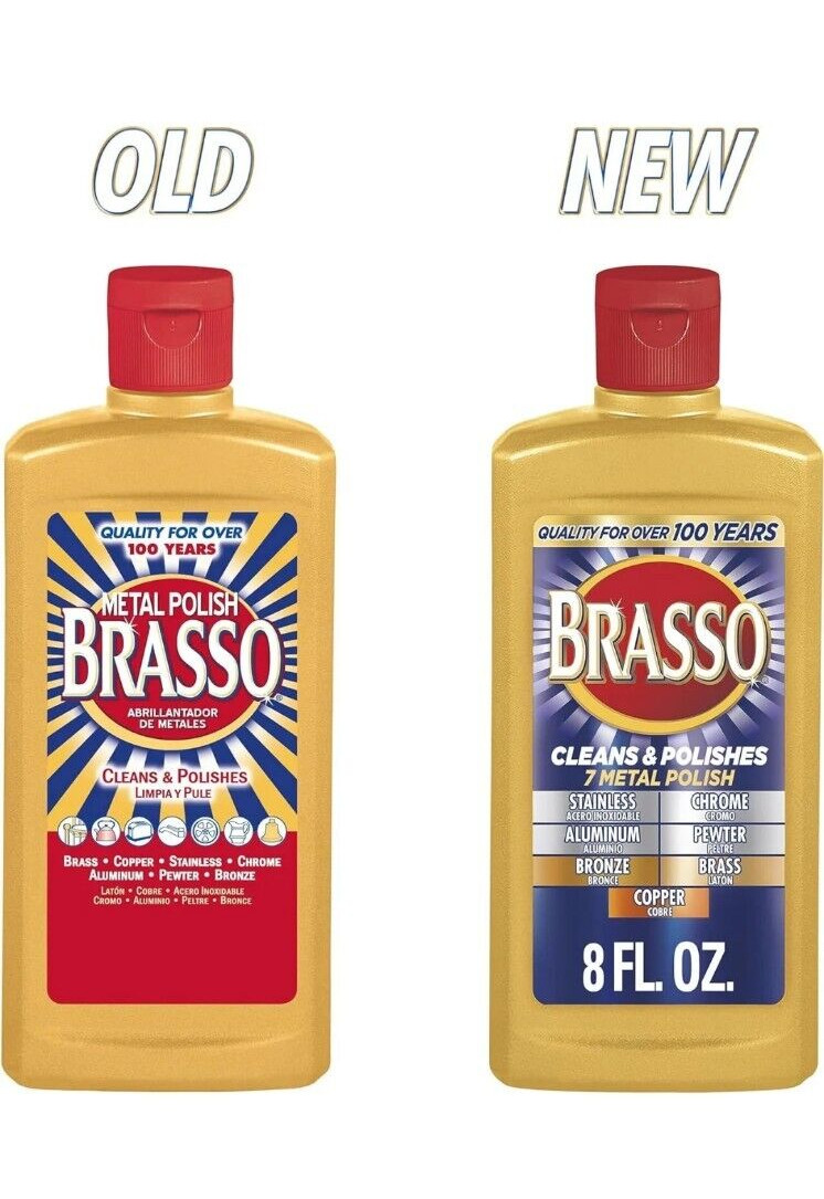 Brasso-2660089334 Multi-Purpose Metal Polish, 8 oz