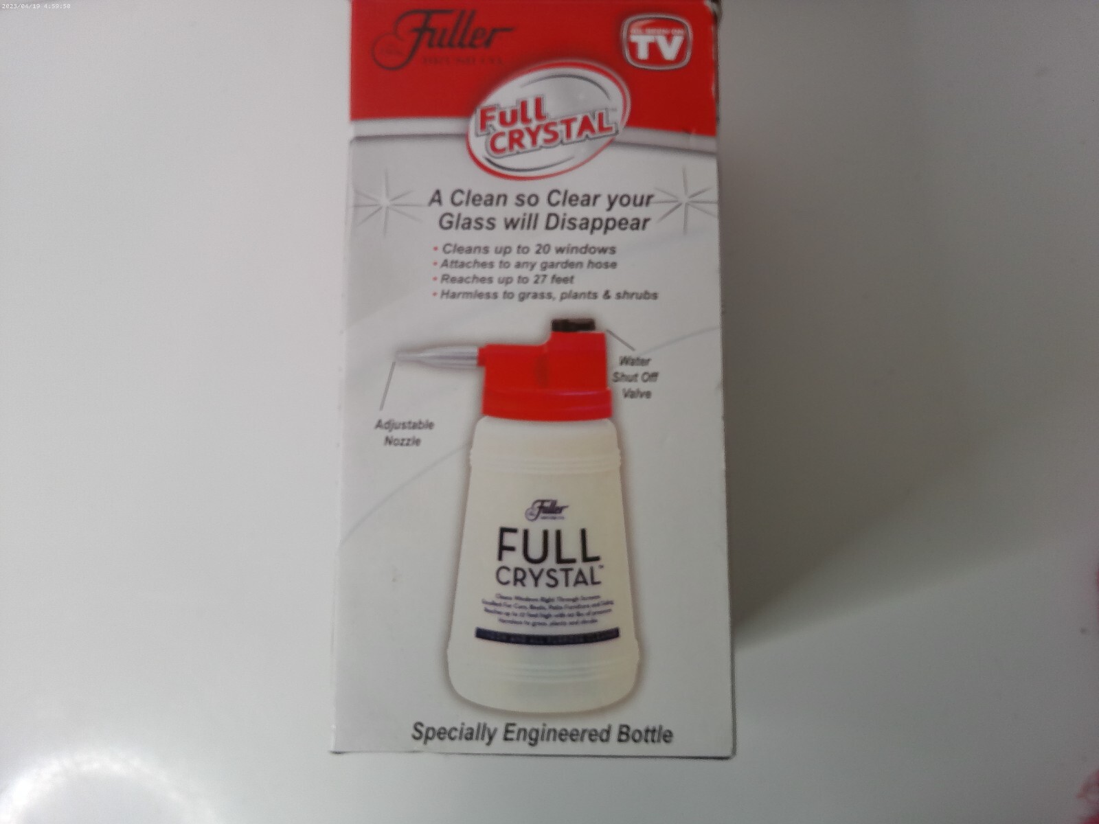 Fuller Brush FBFC-6 Full Crystal Window and Outdoor Surface Cleaner And 2 Refill