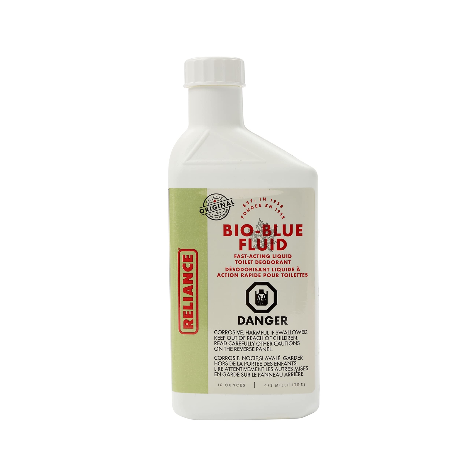 Reliance Products Bioblue Fluid | Fastacting Liquid Portable Toilet Deodorant |