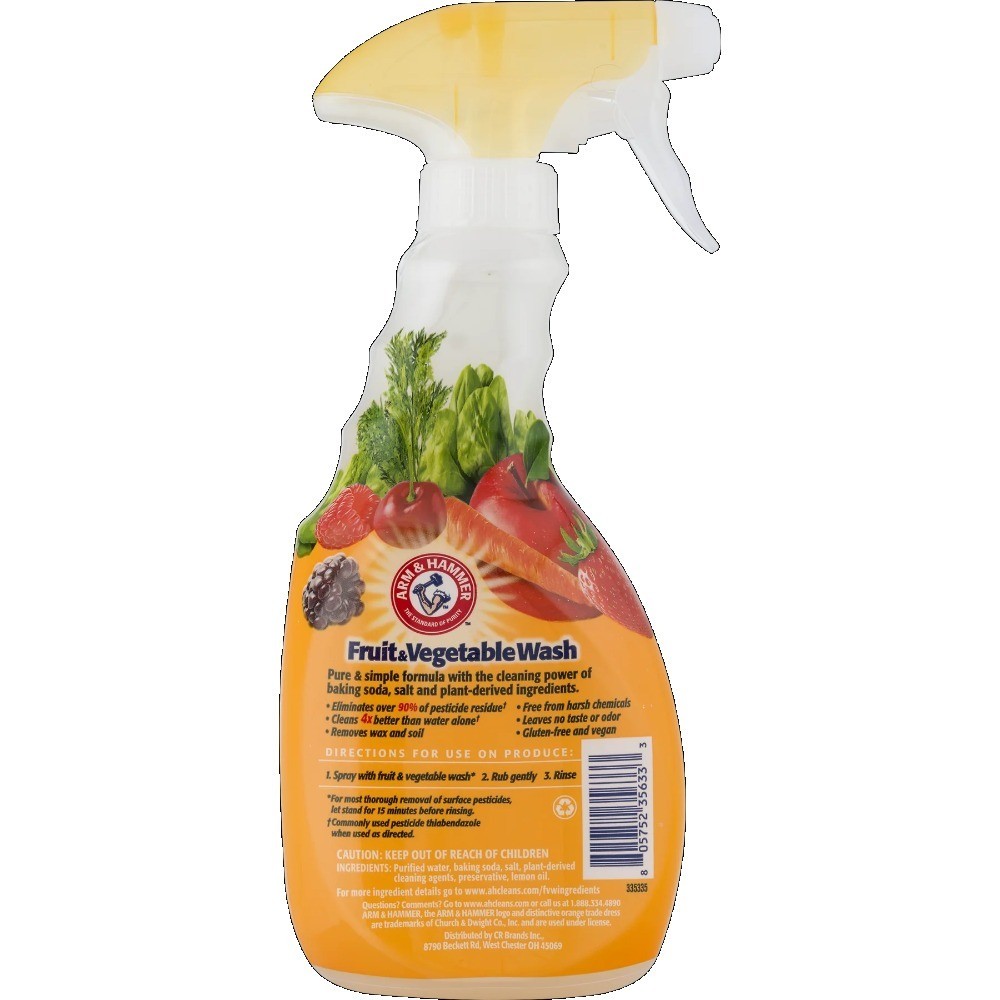 Fruit and Vegetable Wash Produce Cleaner Remove Pesticides 500ml Concentrated