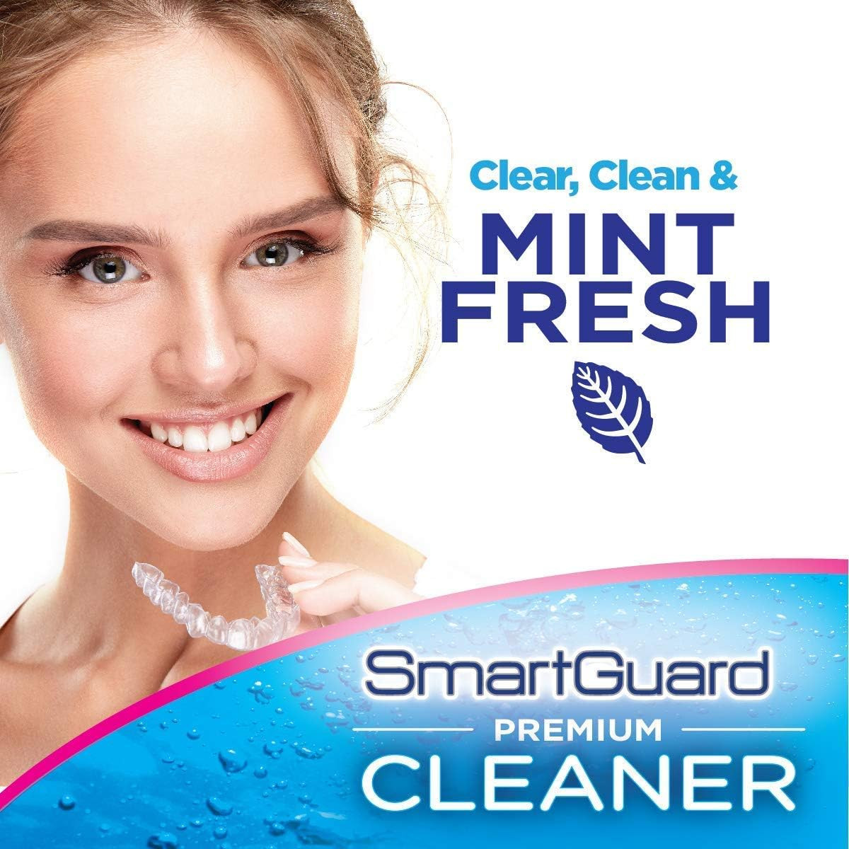 Premium Cleaner Crystals & Cleaning Case -(110 Cleanings)- Removes Stain, Plaque