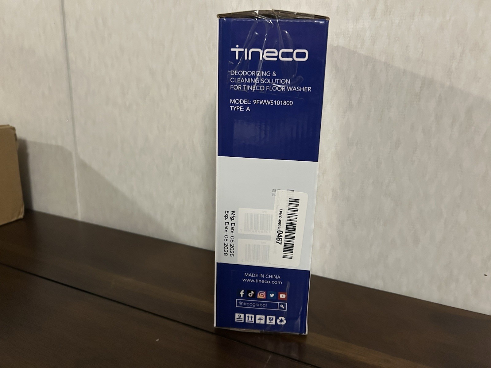 Tineco Deodorizing & Cleaning Solution 1L New