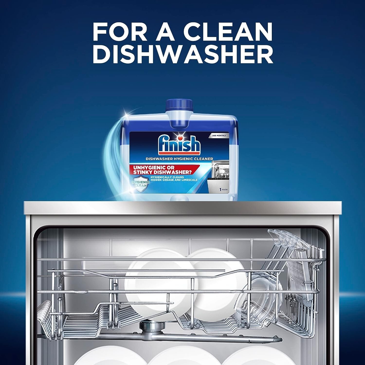 Dishwasher Cleaner Fight Grease & Limescale Fresh