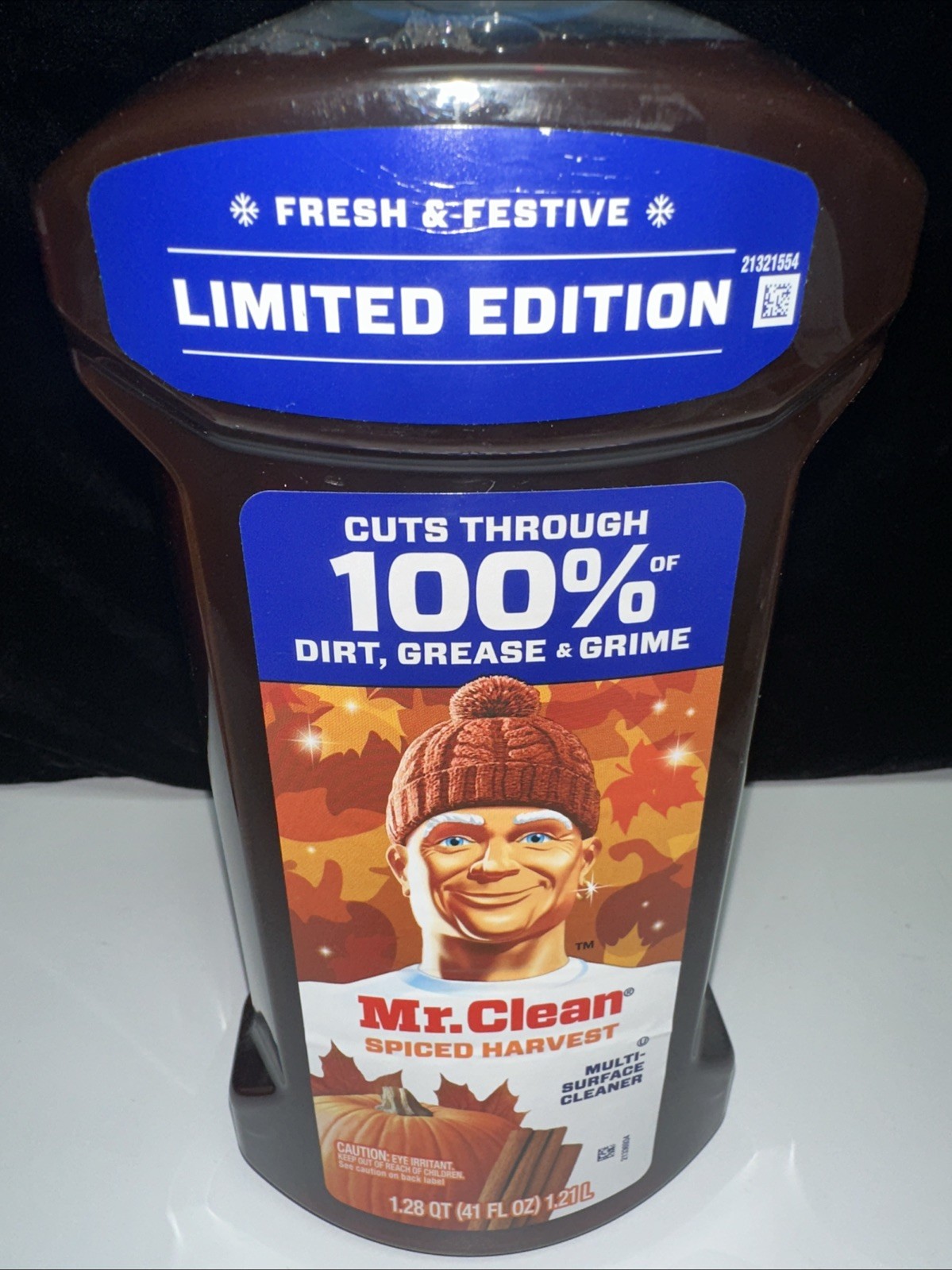 LOT OF 4–Mr. Clean SPICED HARVEST–All Purpose Cleaner, Cleaning Liquid- 41oz