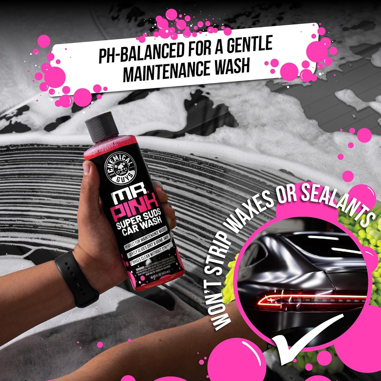 Chemical Guys Car Detailing Kit, Car Cleaning Kit with Total Interior Cleaner &