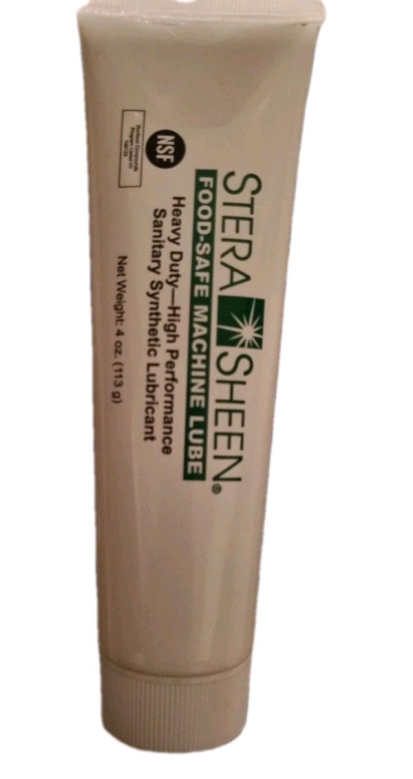 Stera Sheen Food-Safe Appliance Lubricant Clear Gel NSF 4 oz MPN 48728