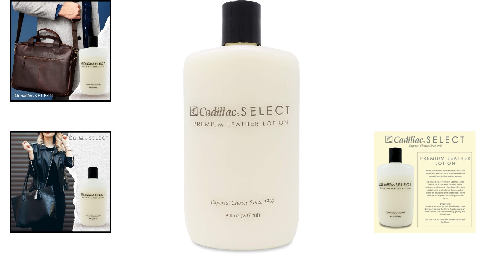 Select Leather Lotion Cleaner & Conditioner – 8 Fl Oz for Luxurious Leather Care