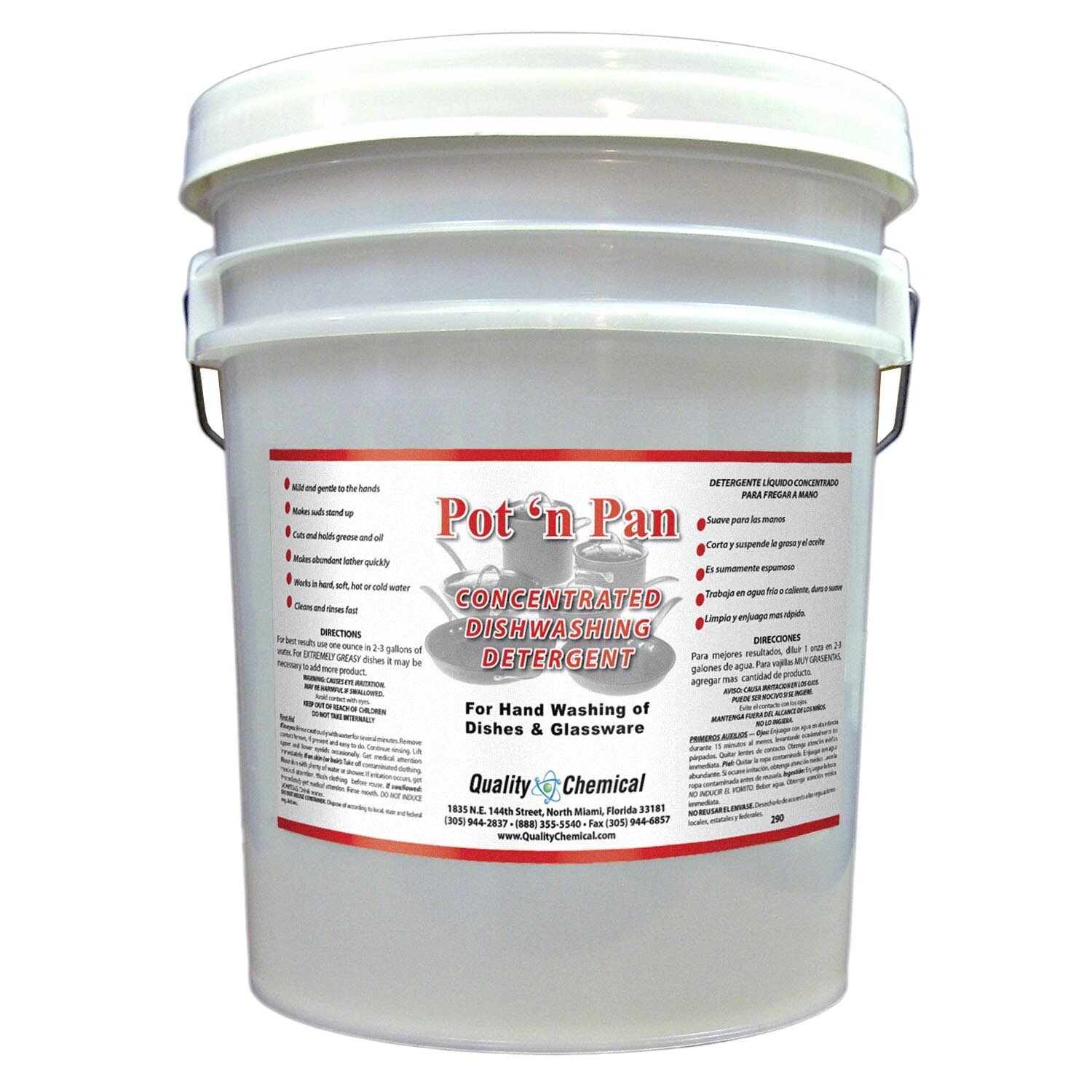 Pot ‘N Pan Dish Detergent – 5 gallon pail