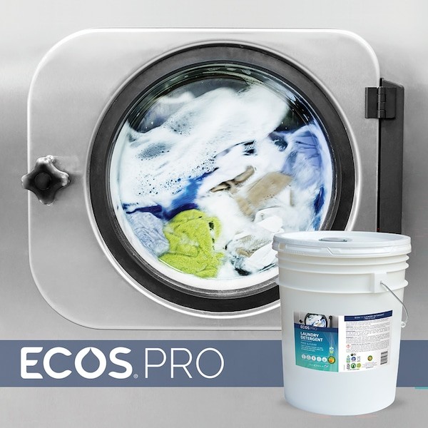 Ecos Pro Pl9764/05 Laundry Detergent, High Efficiency, Liquid, Bucket, 5 Gal,