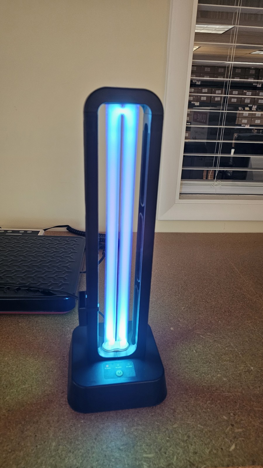 Zyntieu 69W UV Light Sanitizer with Remote Control and 3 Timers Black