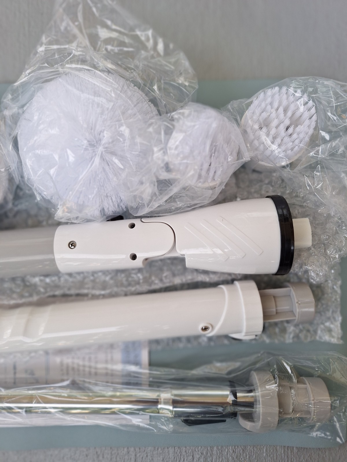 Limpiador eléctrico giratorio K-129 inalámbrico 350 RPM 4000mAh batería 6 Cabeza