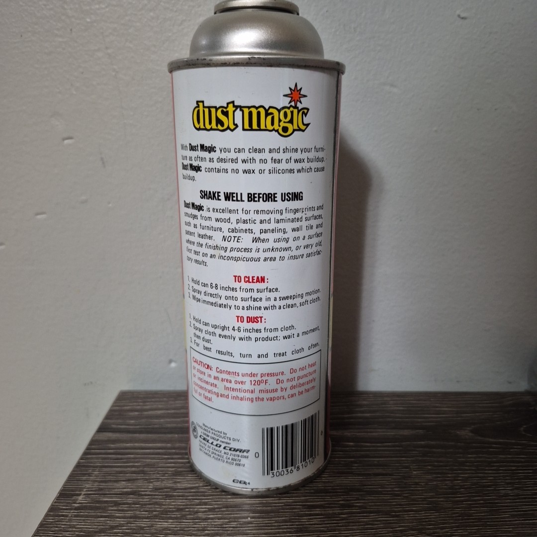 Vintage Like Magic Dust Magic For All Your Dusting Needs NO CAP Movie Prop