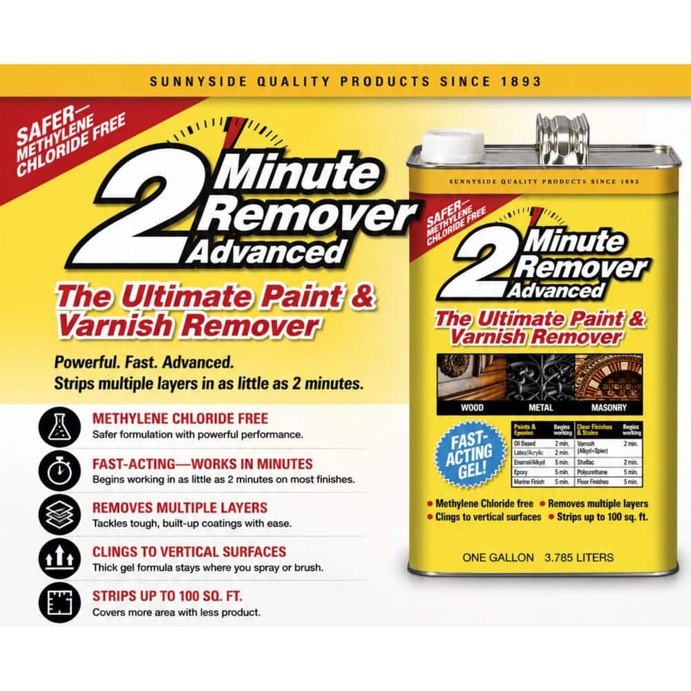 1 Qt. 2 Minute Remover Advanced Gel