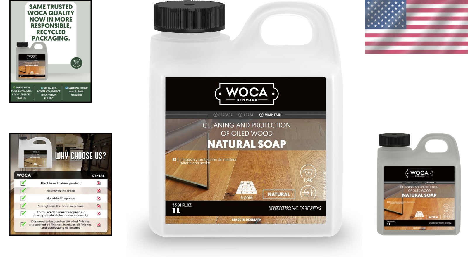 Safe Wood Floor Cleaner with Plant-Based Ingredients