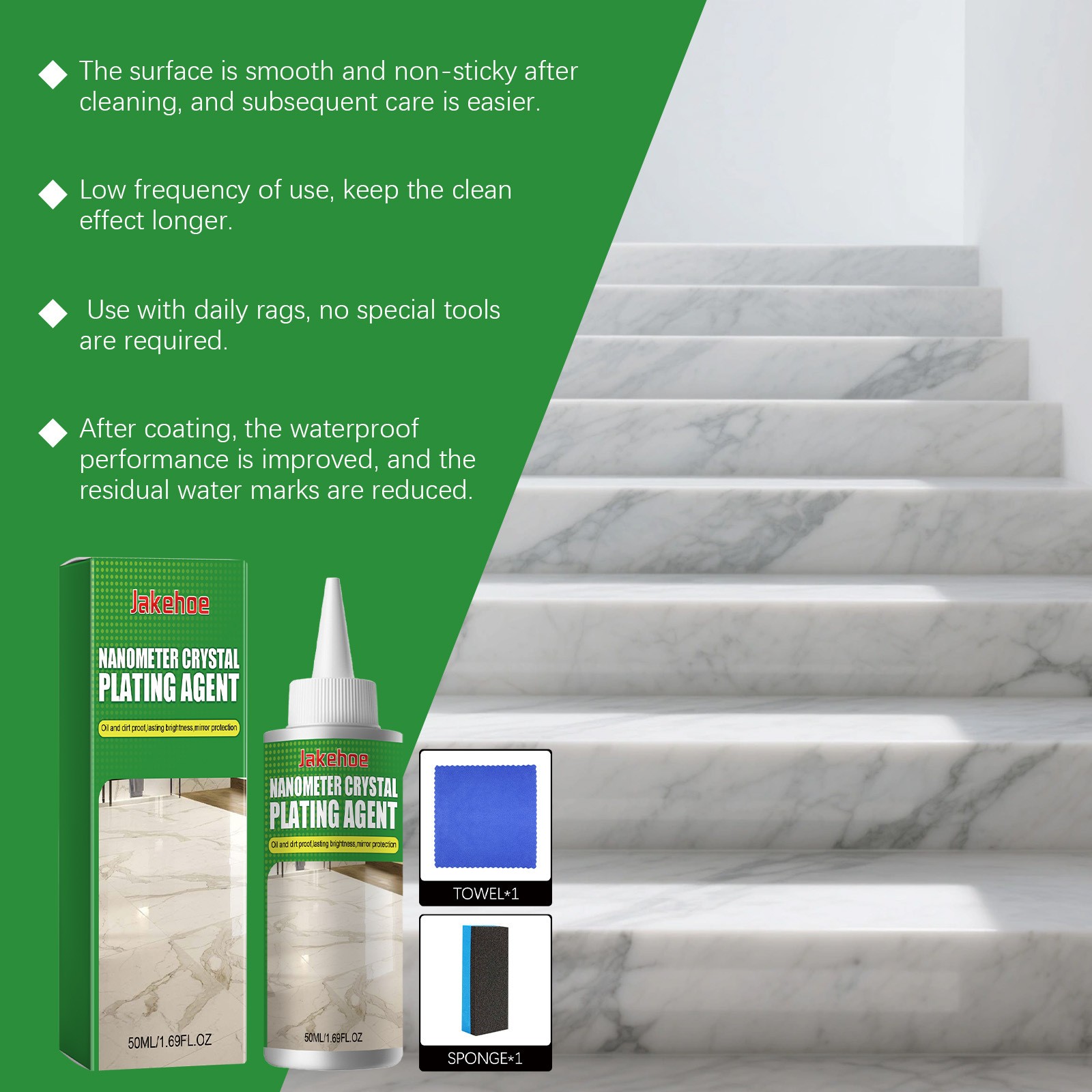 Nano Crystal Coating Agent Polishing Cleaning For Furniture Tile Granite