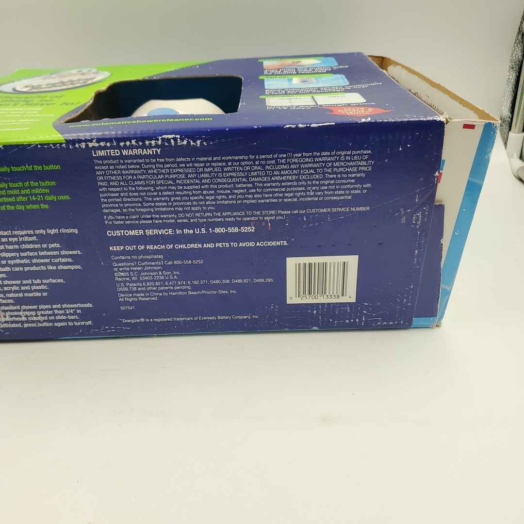 Scrubbing Bubbles Automatic Shower Cleaner Kit With 2 Bottles Solution New
