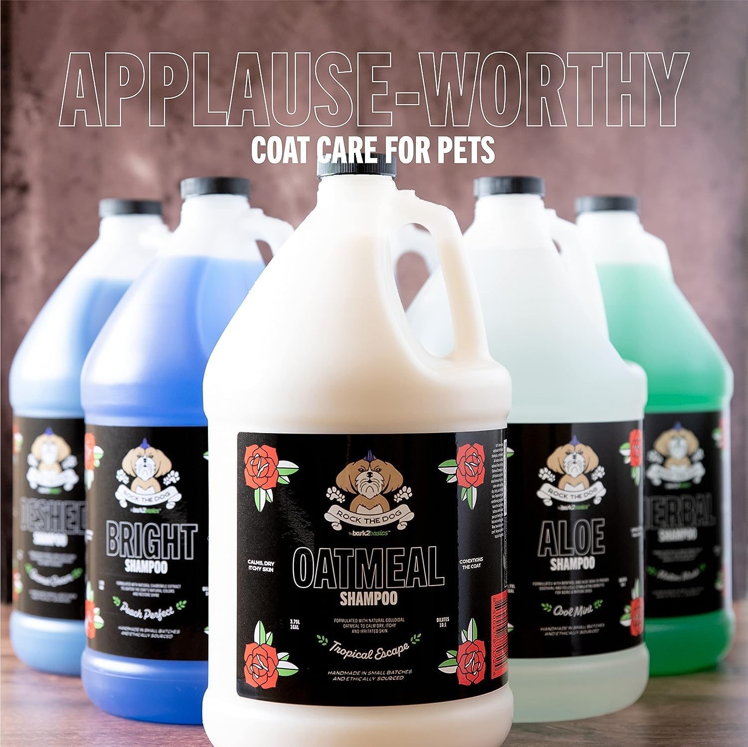 Rock The Dog Aromatic Pet Shampoo, 1 Gallon – Lavender