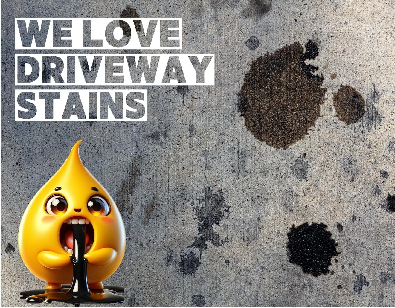 Versatile Oil Stain Remover for Concrete & Asphalt – Biodegradable Solution