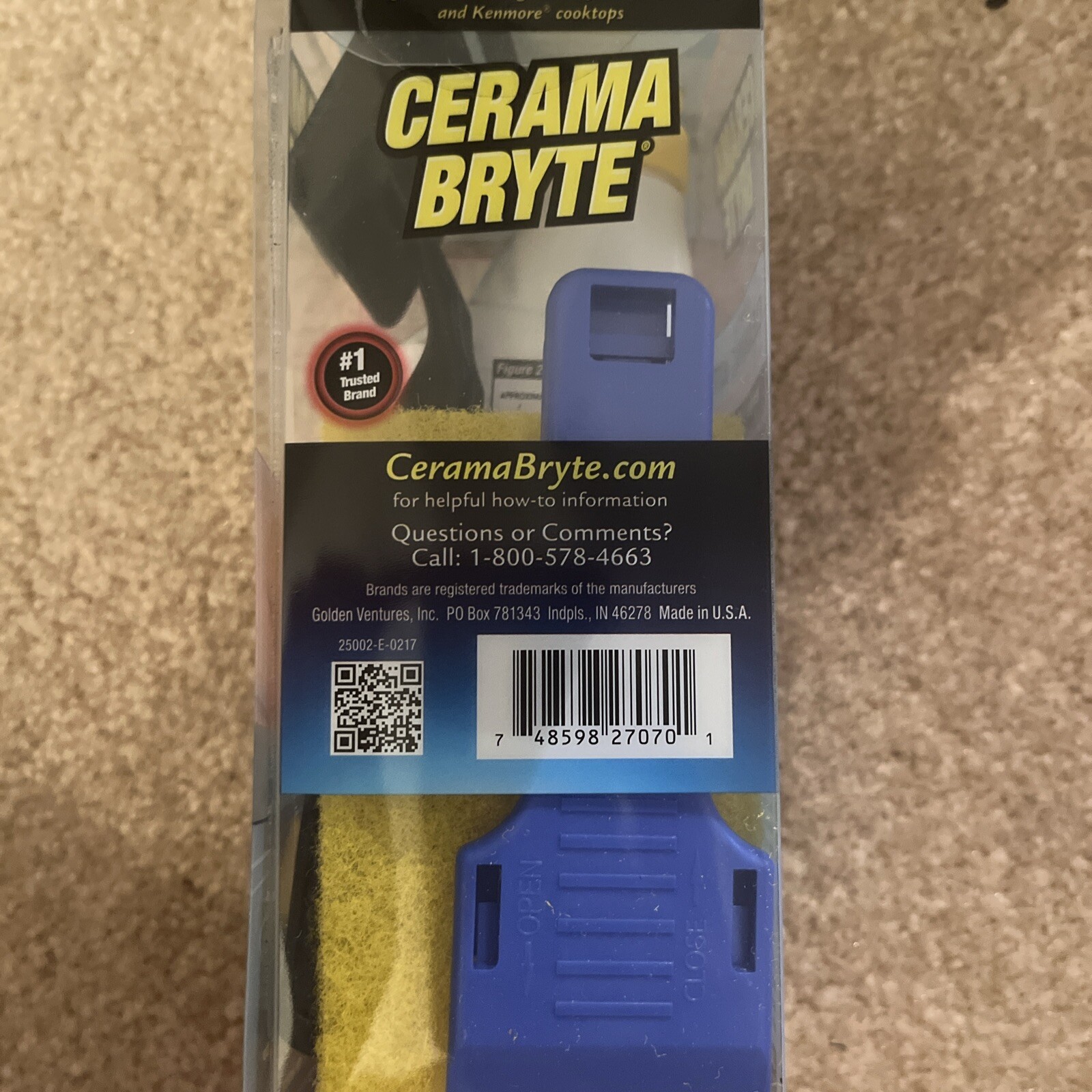 Induction Cooktop Cleaner Kit Ceramic Glass Stove Top Electric GE Cerma Bryte