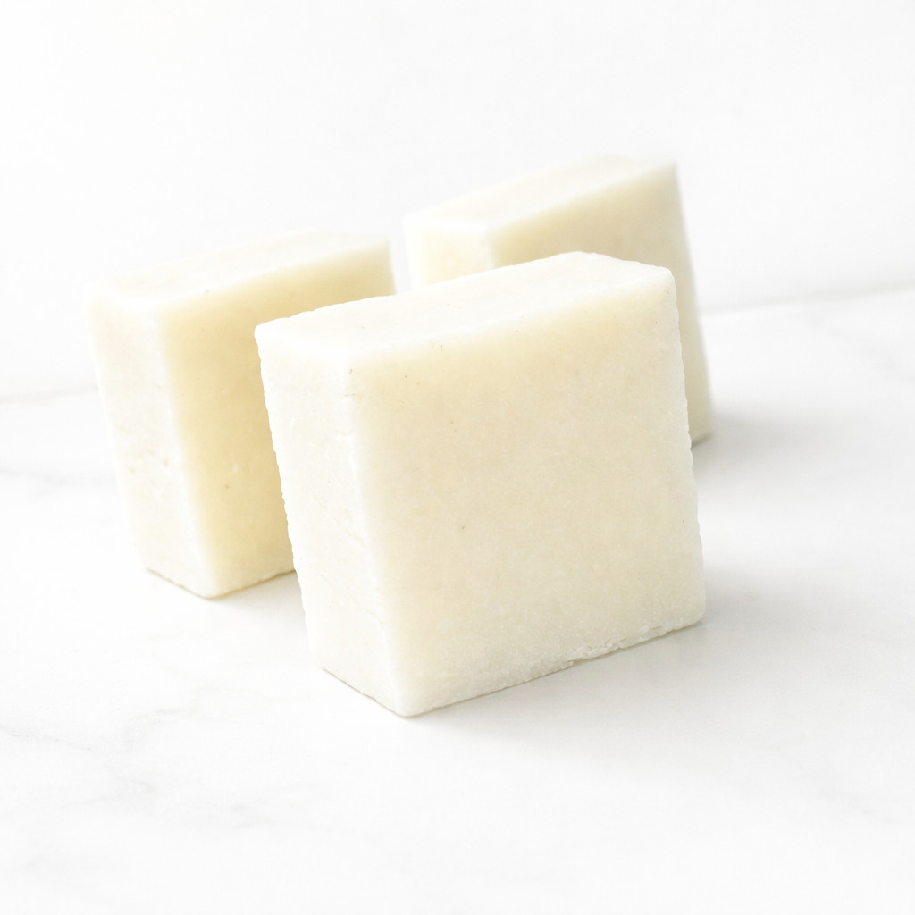 Eco Friendly Dish Soap Bar & Bamboo Brush Set Solid Dish Soap Grease Cut