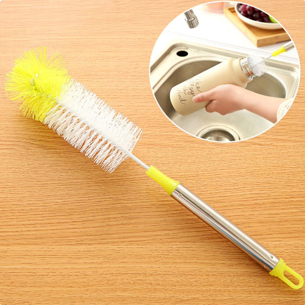 Bottle Scrub Brush Brushes for Cup with Long Handle Feeding