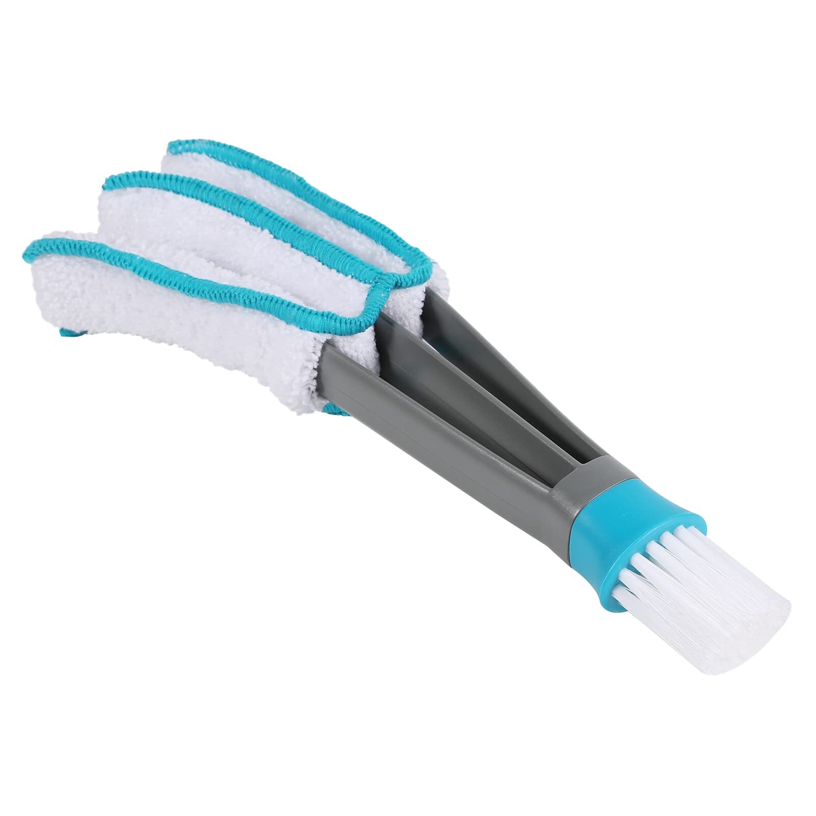 Blind Duster Window Cleaner Duster Brush With 4 Microfiber Sleeves Cleaning Tool
