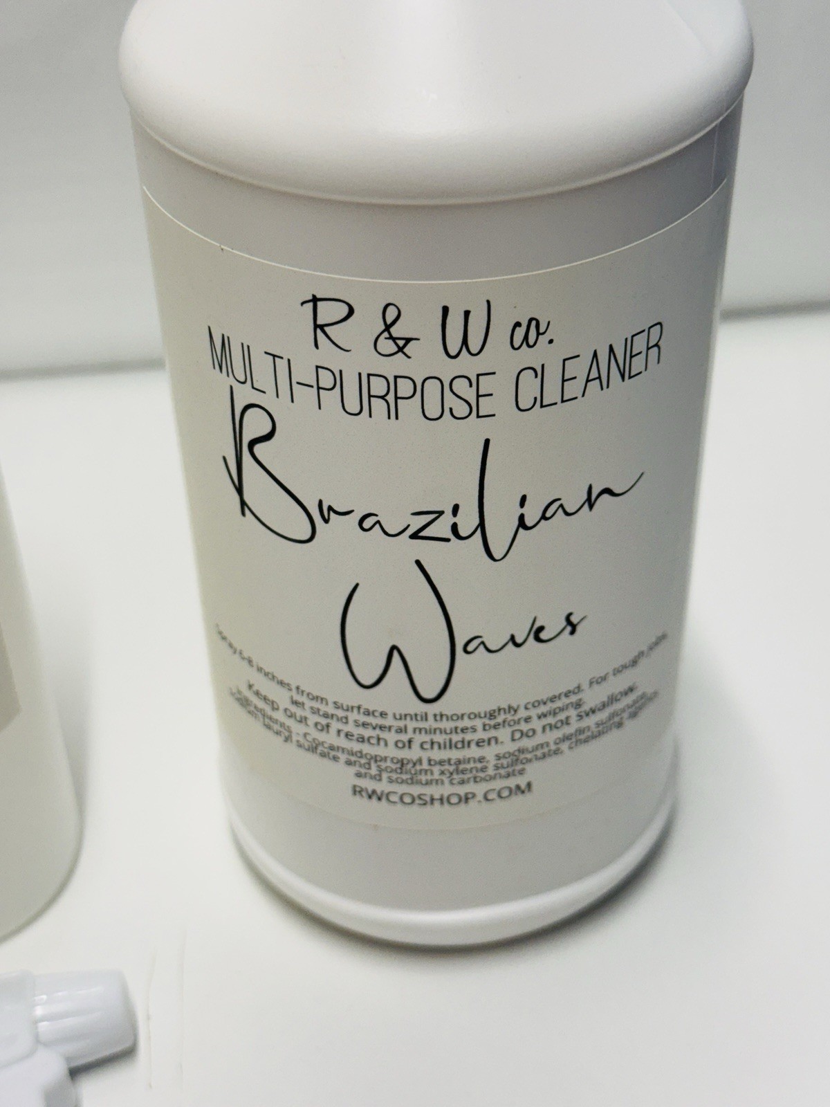 R & W Co Multi Purpose Cleaner Mop Soap & Room Spray Brazilian Waves Brand New