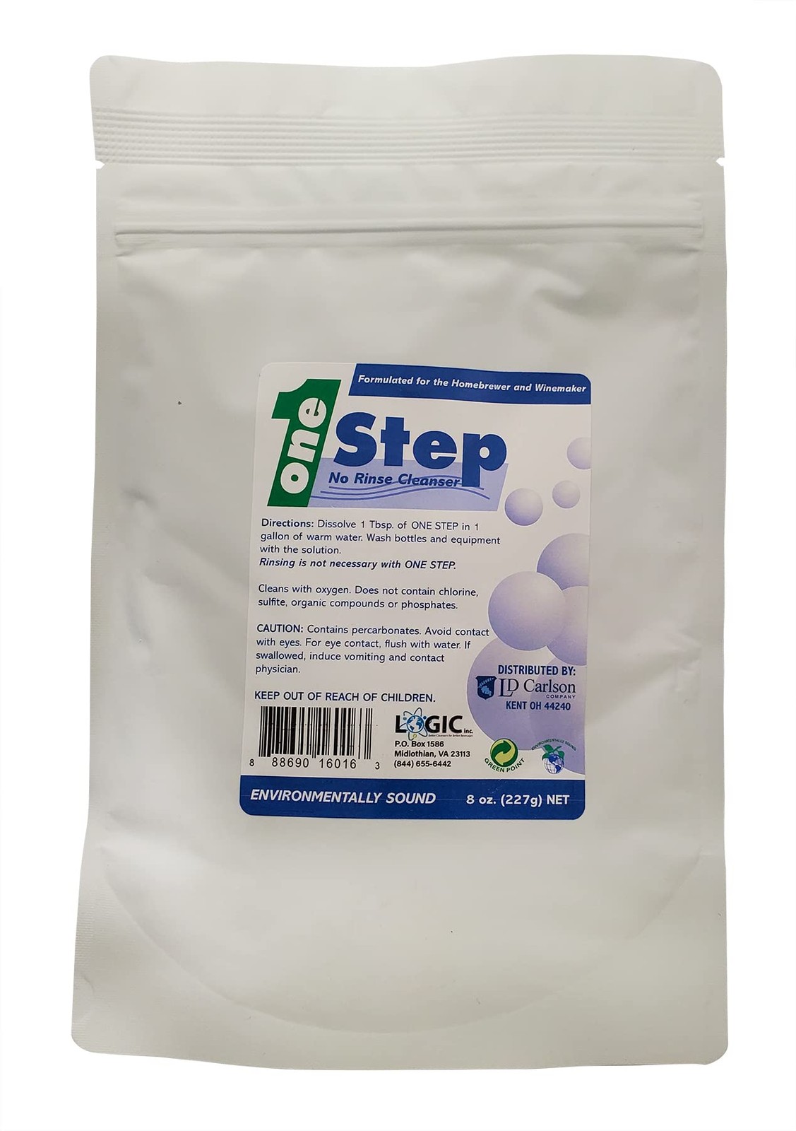 FastRack One Step – 8 oz. 1 Ounce (Pack of 8), White