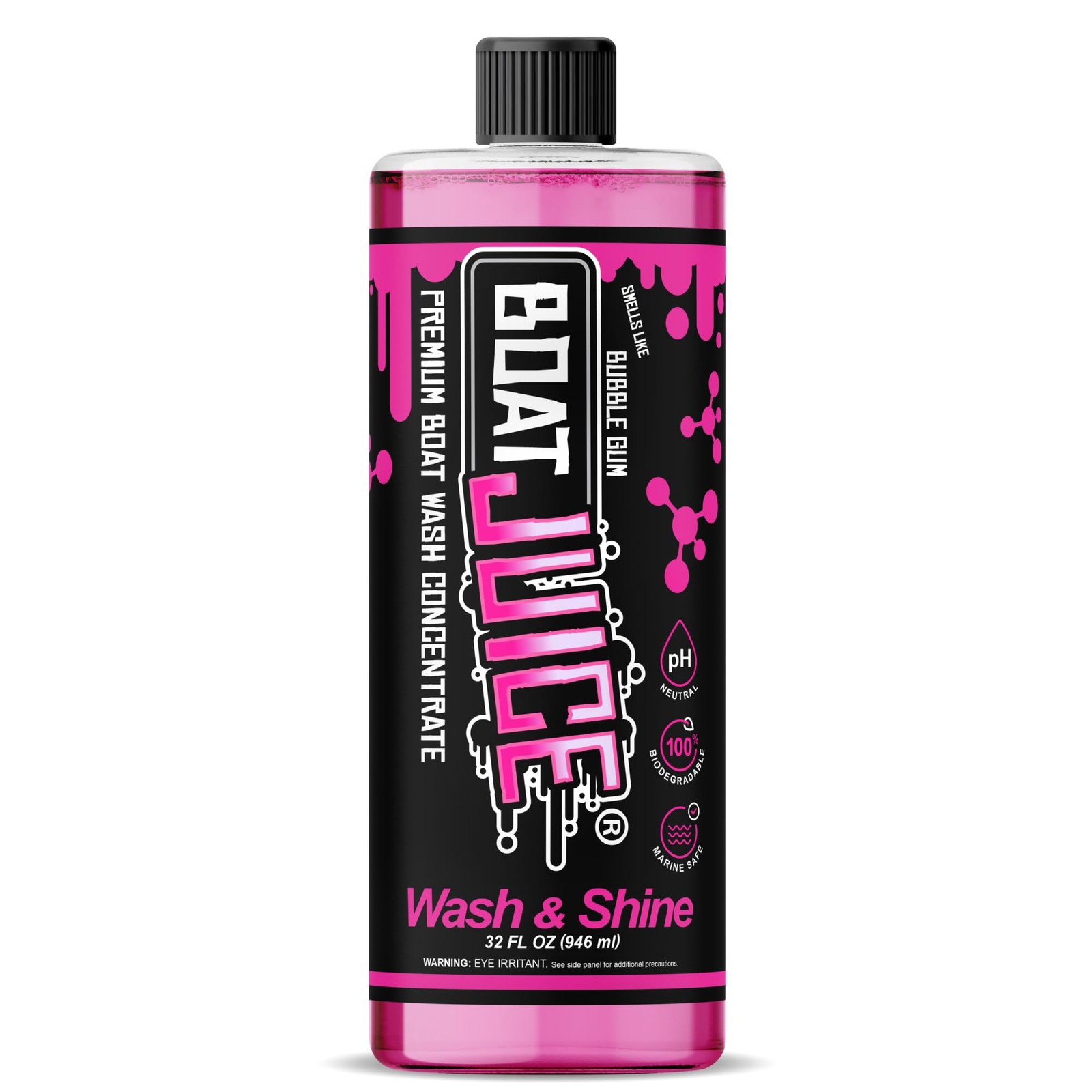Boat Juice Boat Wash & Shine | pH Neutral Boat Wash & Wax Soap for Fiberglass…