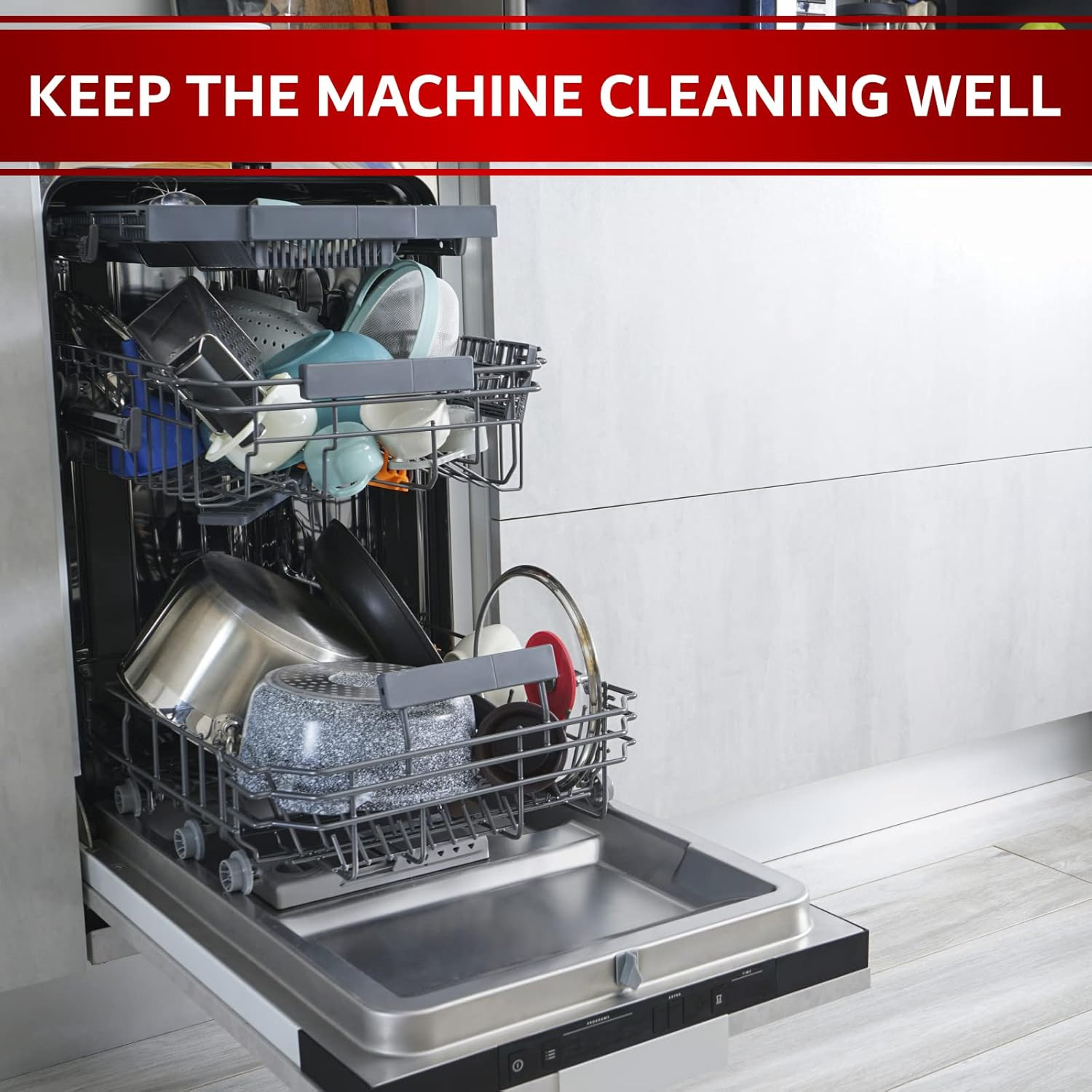48″ Air-Gap Drain Brush – Flexible Dishwasher and Sink Cleaner Tool for Home and