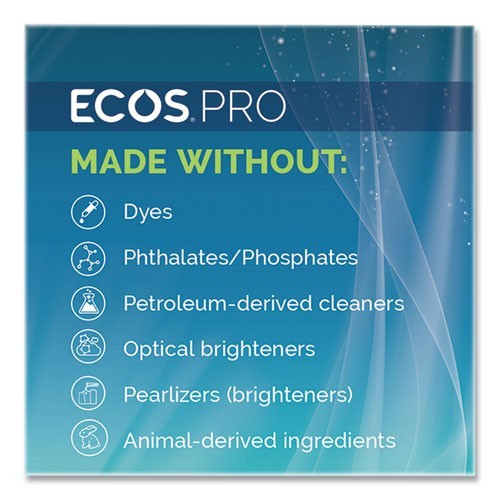 ECOS PRO Parsley Plus Kitchen and Bathroom Cleaner, Herbal Scent, 1 gal Bottle
