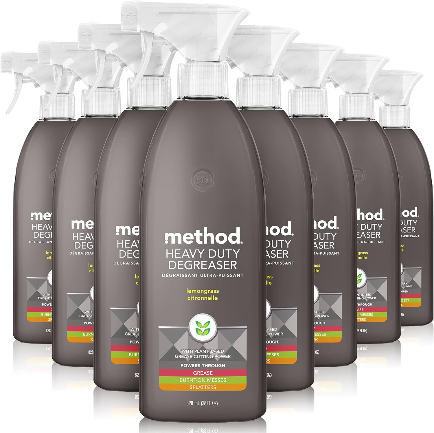 Method Heavy Duty Degreaser, Lemongrass Scent, Oven Cleaner & Stove Top Cleaner,