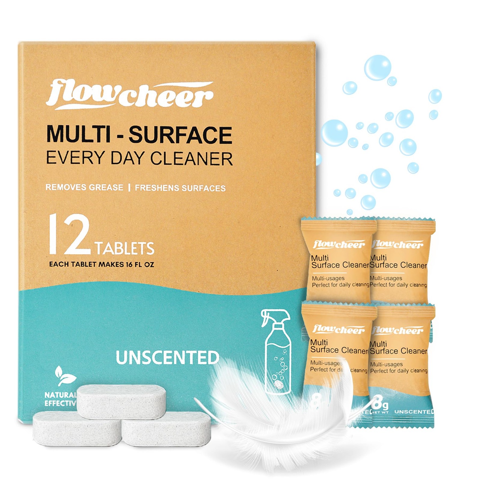 Free & Clear All Purpose Cleaner Refills – Non-Toxic Multi-Surface Cleaning T…