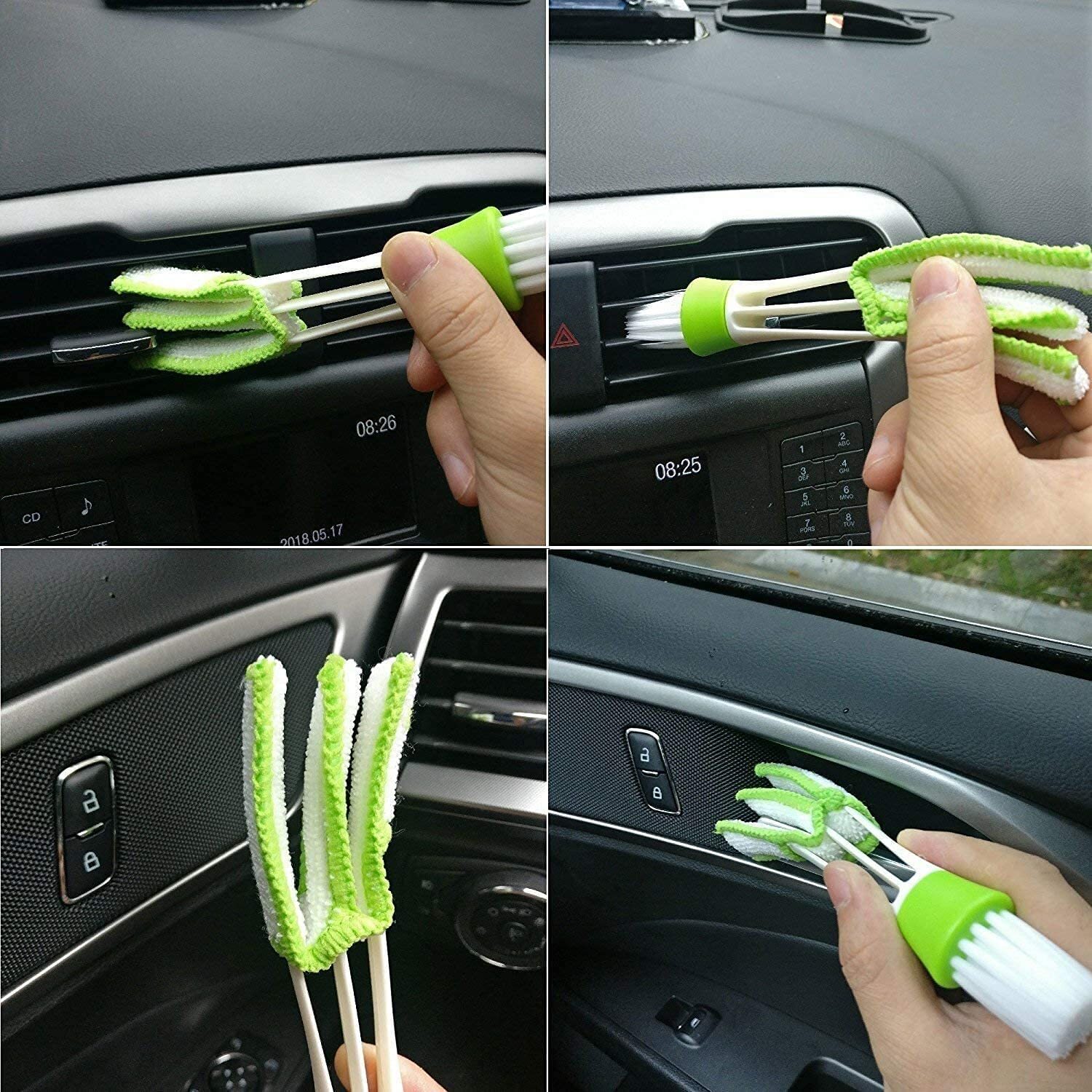 11 Pcs Auto Car Detailing Brush Set for Cleaning Car Interior Exterior Dashboard