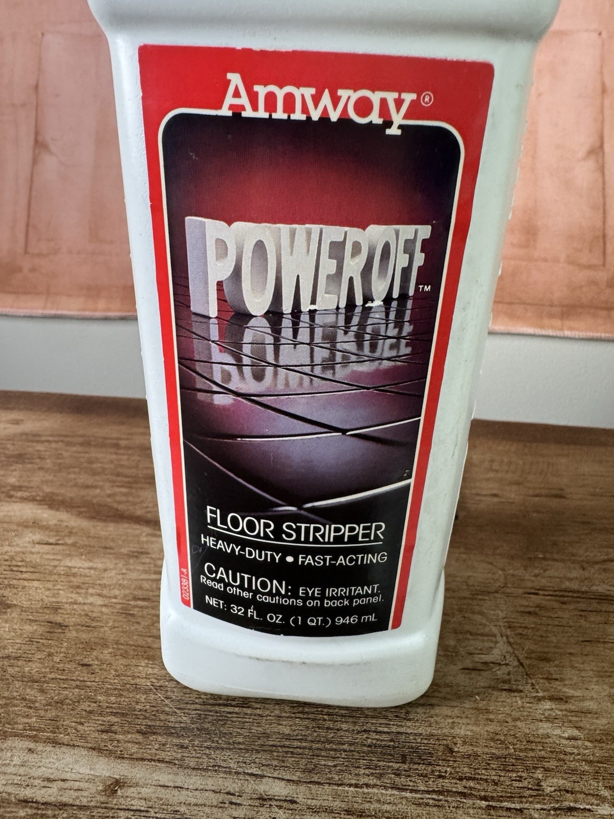 NEW Amway Power Off Floor Stripper 32 oz Heavy Duty Fast Acting Made USA 1987