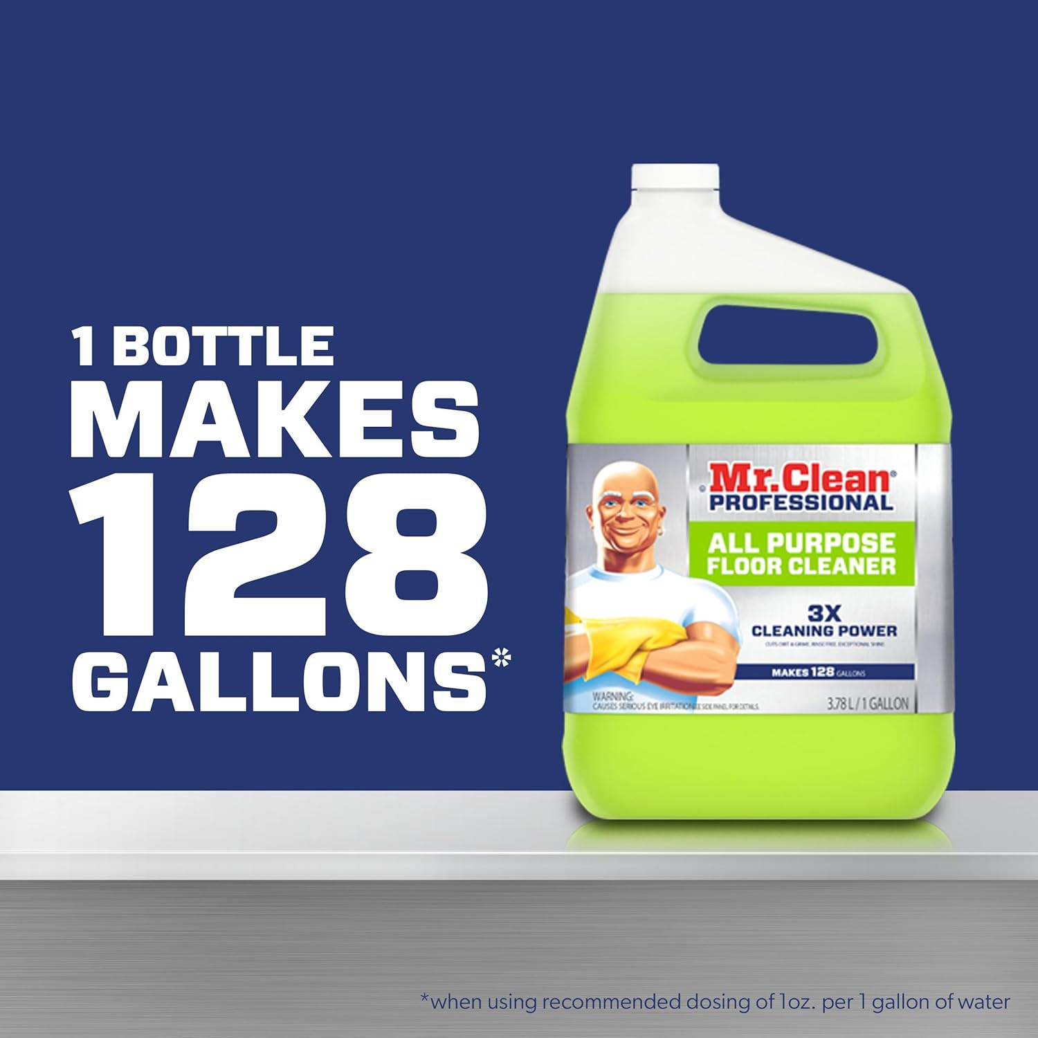 Mr. Clean Professional Bulk Liquid Concentrate Finished Floor Cleaner for Hardwo