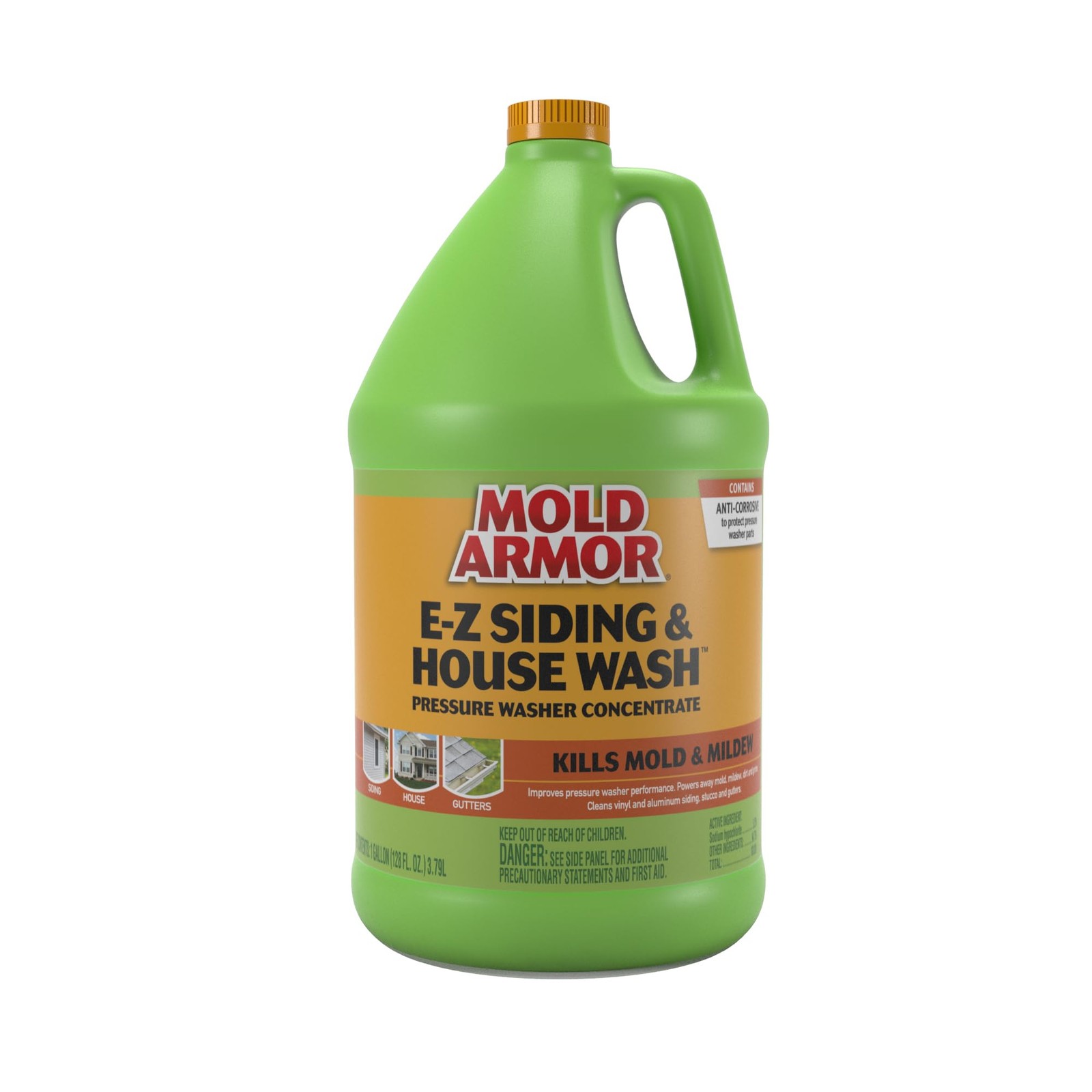 W M BARR FG581 128OZ Siding/House Wash 128 Fl Oz (Pack of 1), No Color