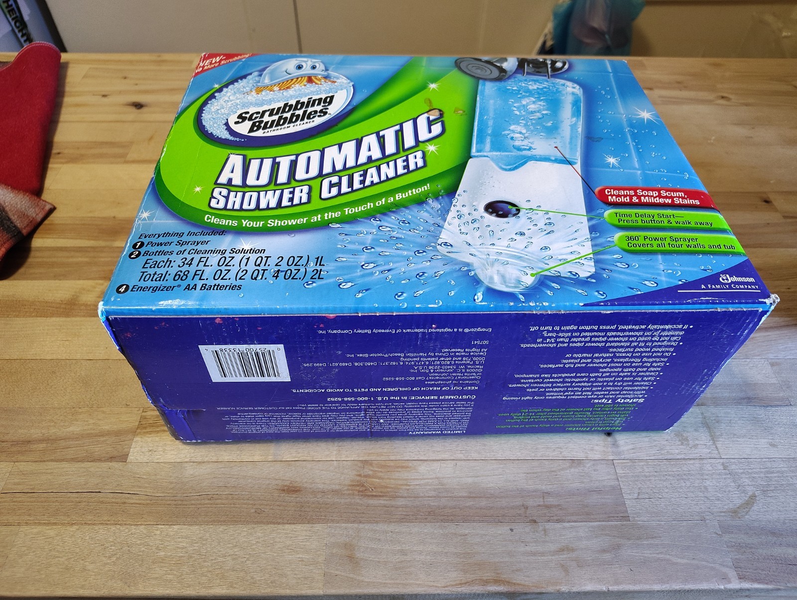 BNIP Scrubbing Bubbles Automatic Shower Cleaner Kit 2 Cleaning Solutions