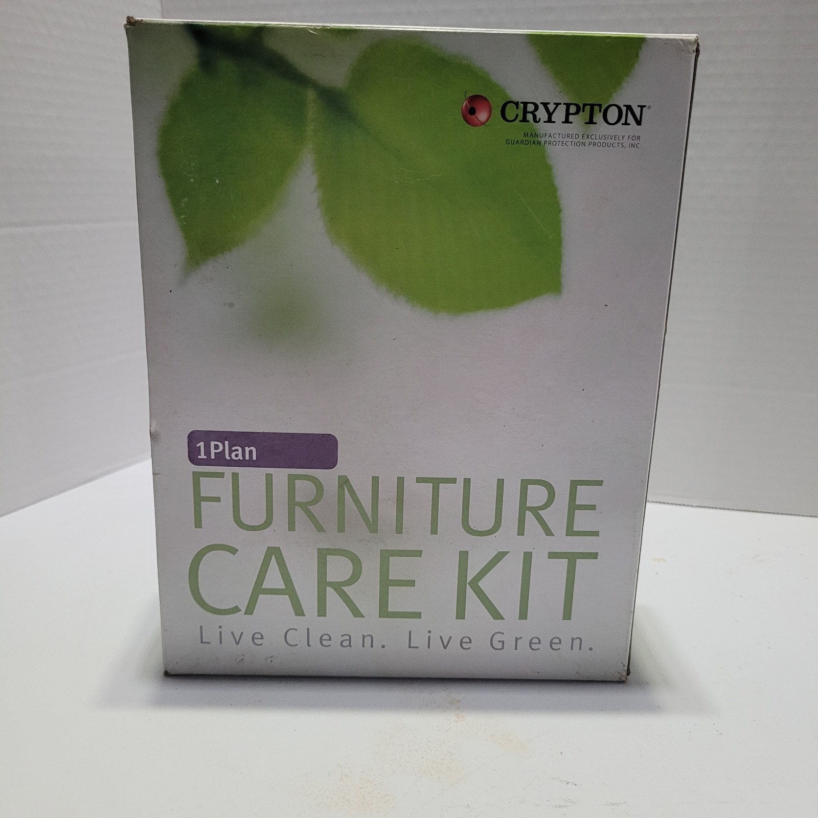 Crypton Furniture Care Kit 1 Plan Open Box Has Damage Leather Cleaner Partial*