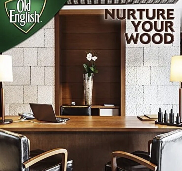 Old English 75144 Scratch Cover For Dark Woods, 8oz Bottle, Wood Polish
