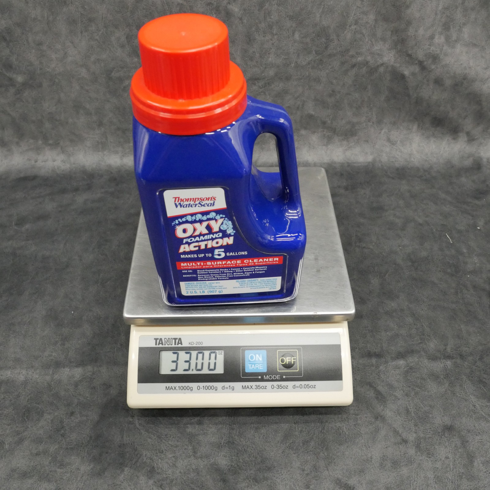 Thompsons WaterSeal Oxy Foaming Action Exterior Multi-Surface Cleaner 2 lbs